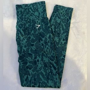 Gymshark Adapt Animal Seamless Leggings - Butterfly | Teal